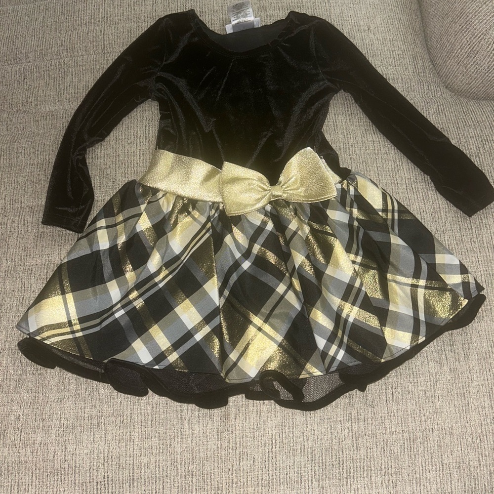 Bonnie Jean Elegant Black Dress